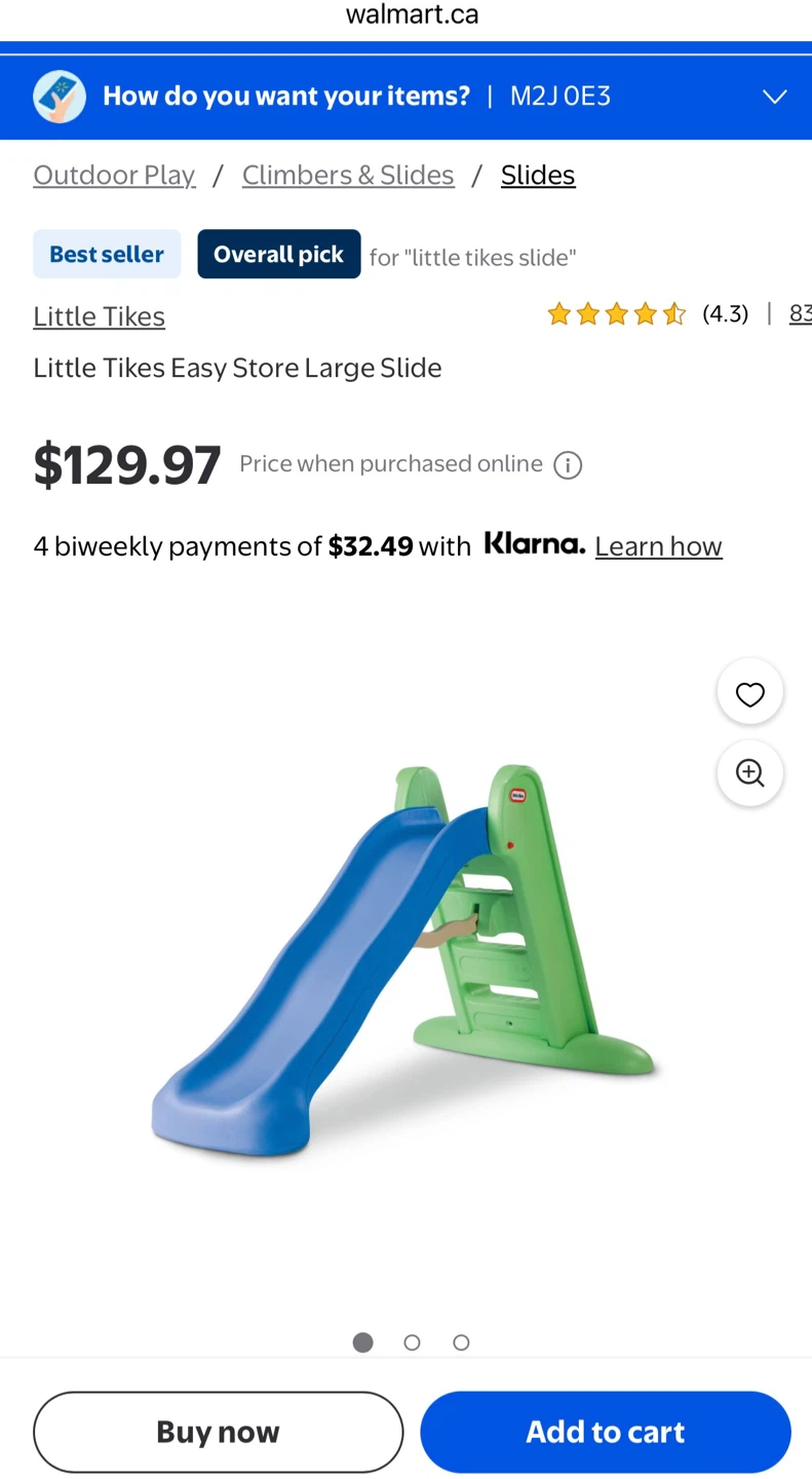 Little Tikes Easy Store Large Slide - photo 4