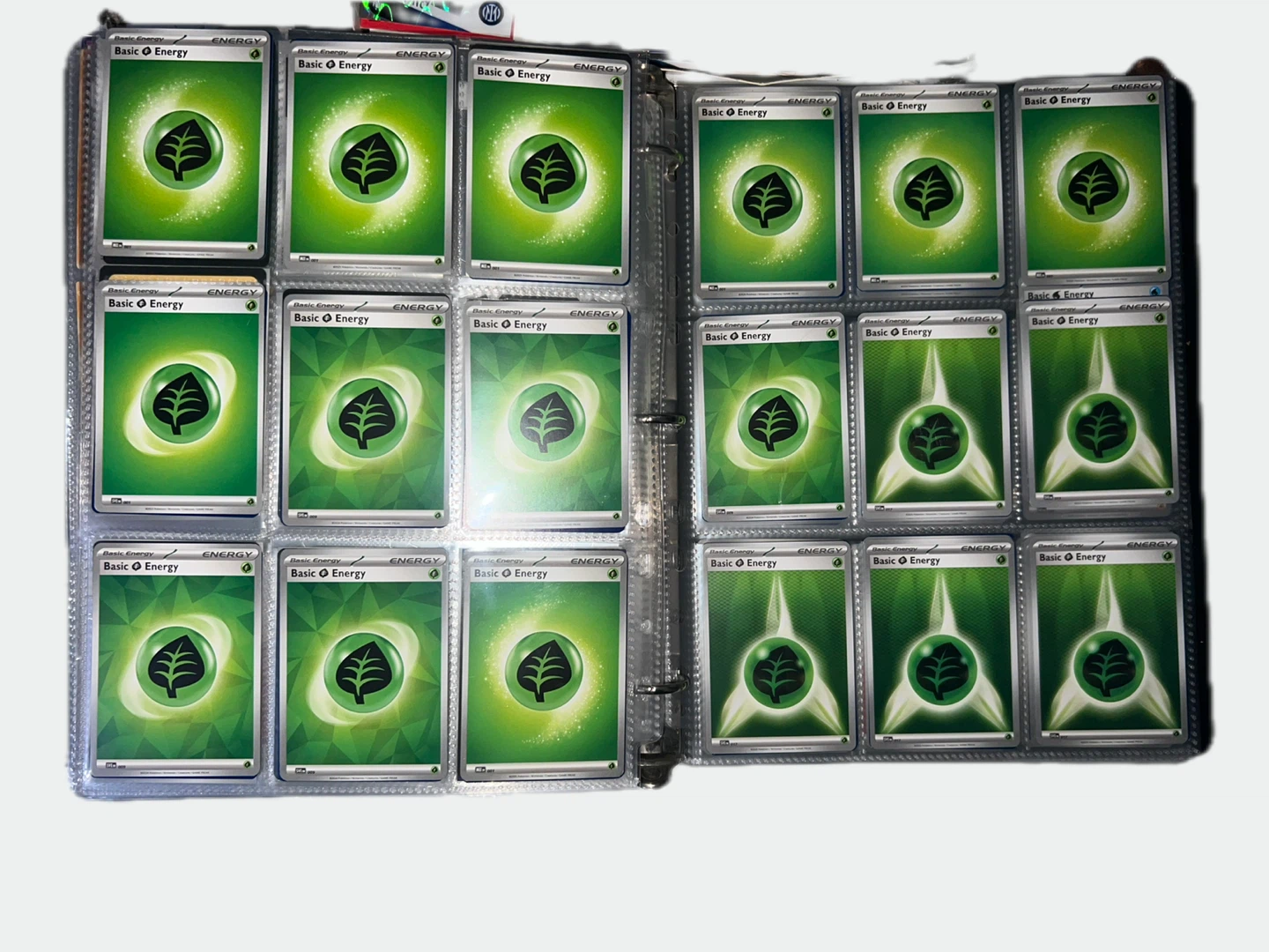 Pokemon Basic Energy Cards (Fire, Grass, Lightning, Fighting) - photo 5
