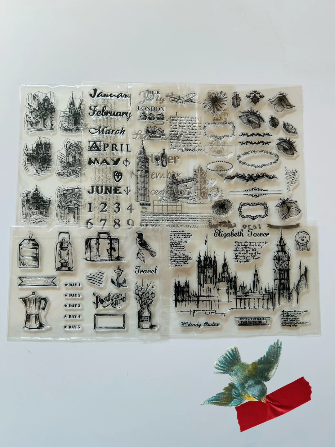 Vintage Pattern Stamps
