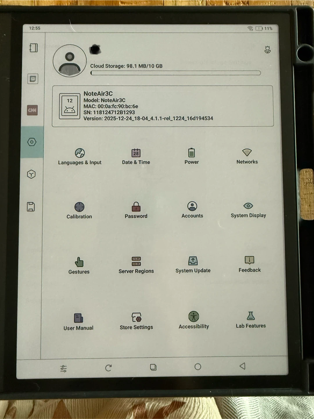 BOOX Note Air3 C E-Ink Tablet - photo 4