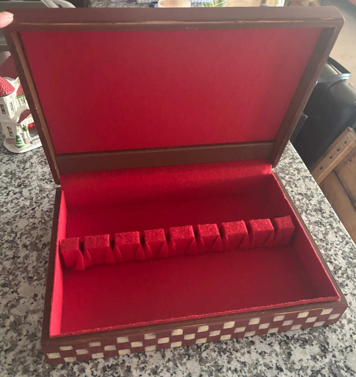 Family Treasures Wooden Holiday Storage Box - photo 2