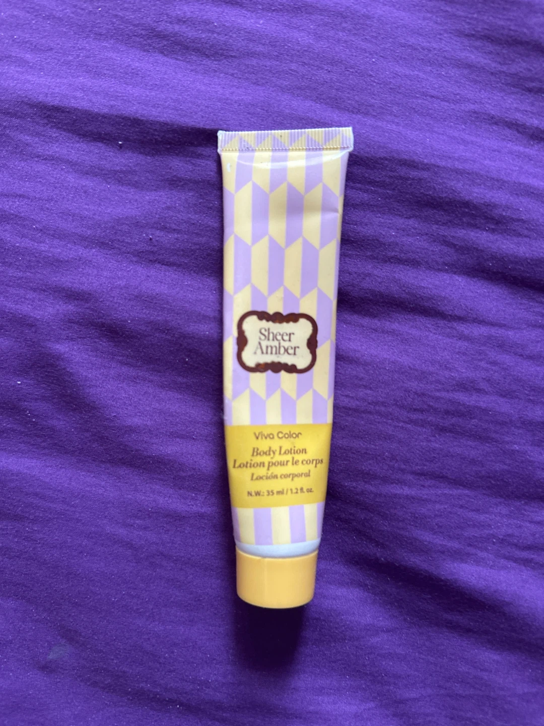 Viva Color Sheer Amber Body Lotion 35ml