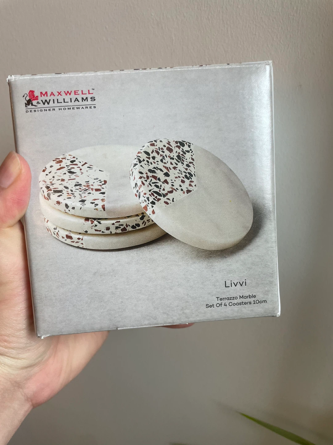 Terrazzo Marble Coasters - Set of 4