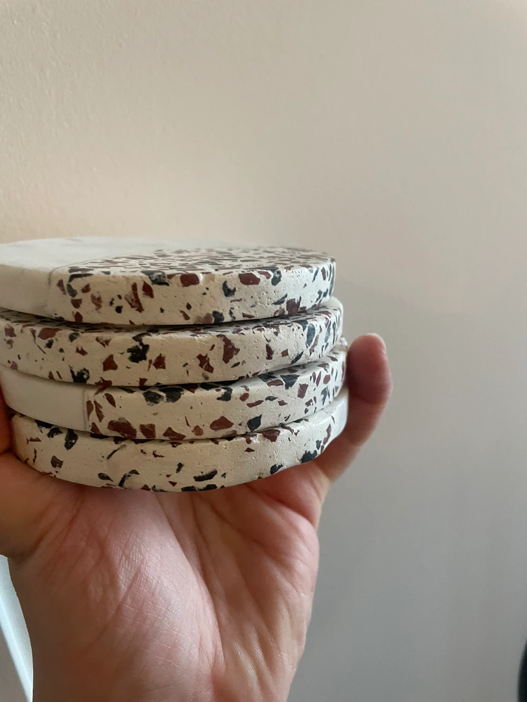 Terrazzo Marble Coasters - Set of 4 - photo 5