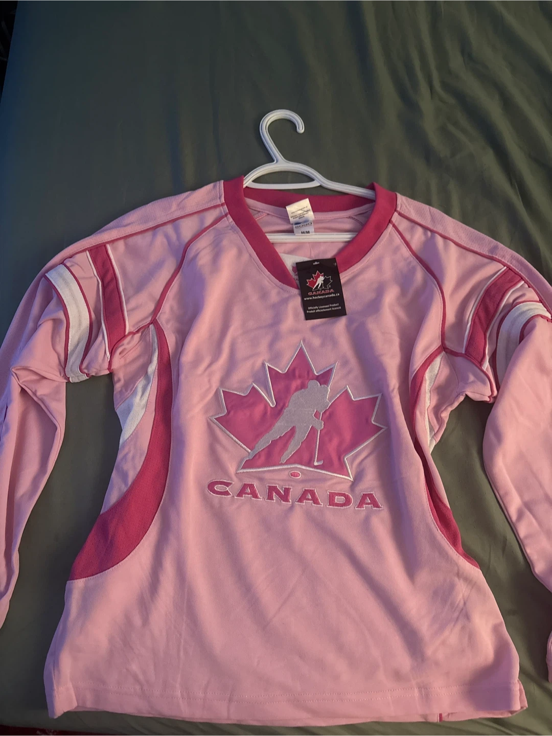 Pink Hockey Canada Jersey M/M