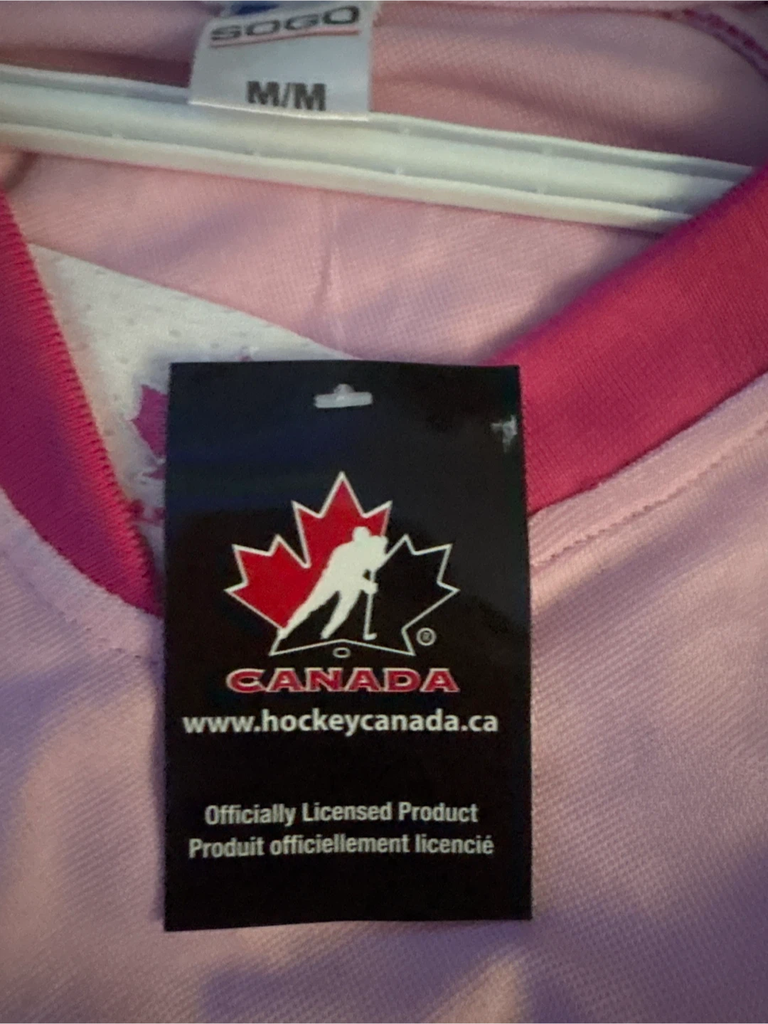 Pink Hockey Canada Jersey M/M - photo 2