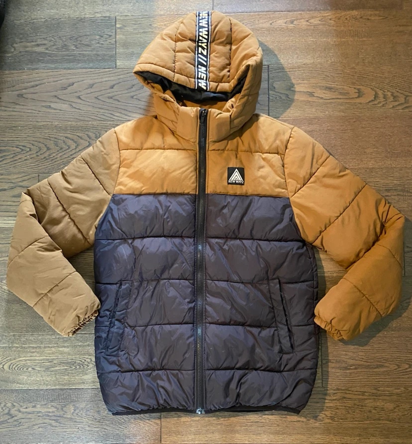 EUC: H&M Teen Boys New Wayz Puffer Jacket Size 14+ yrs