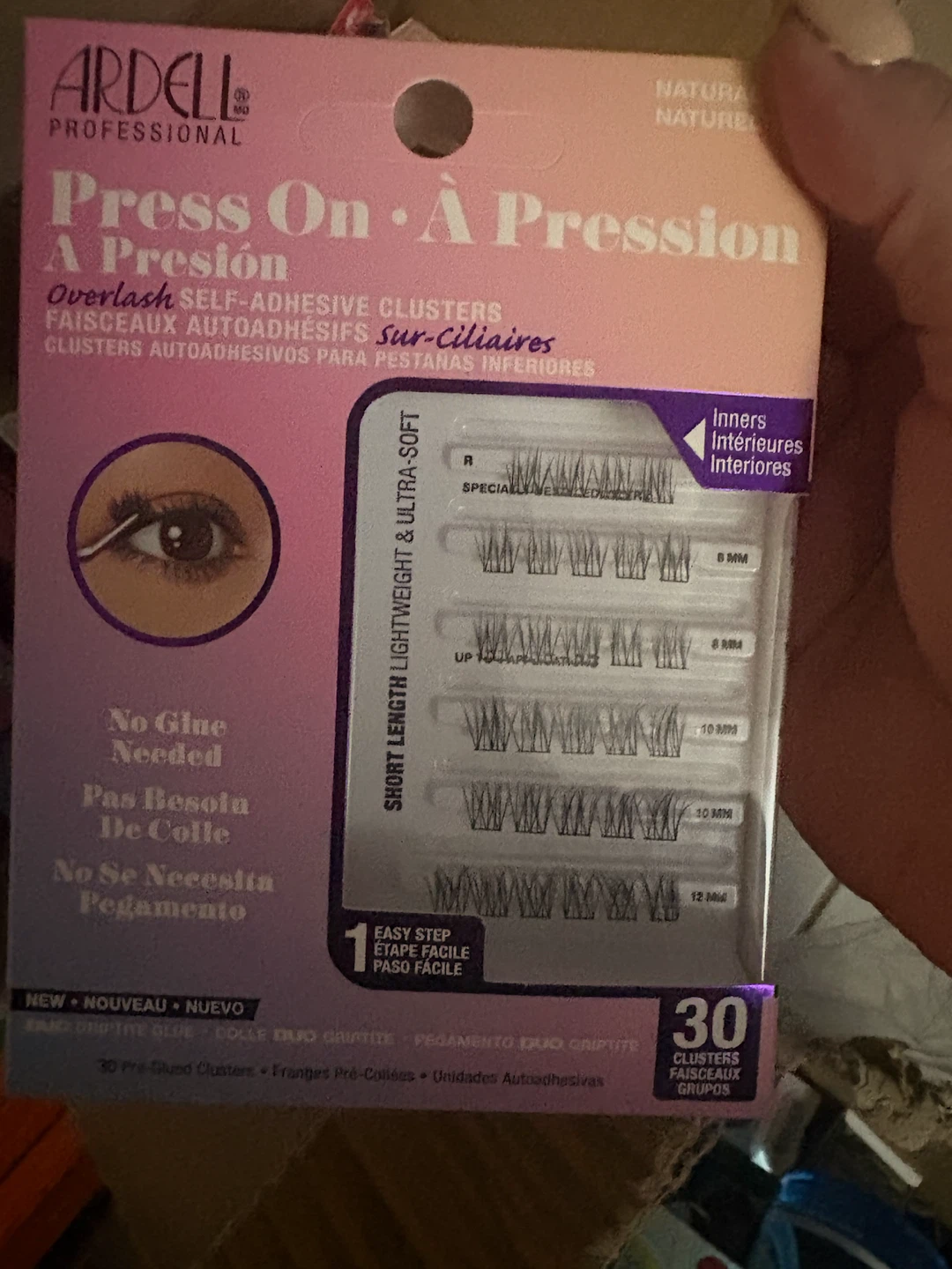 Ardell Press On A Pression Overlash Self-Adhesive Clusters