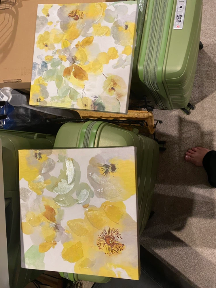 Floral Canvas Art Set