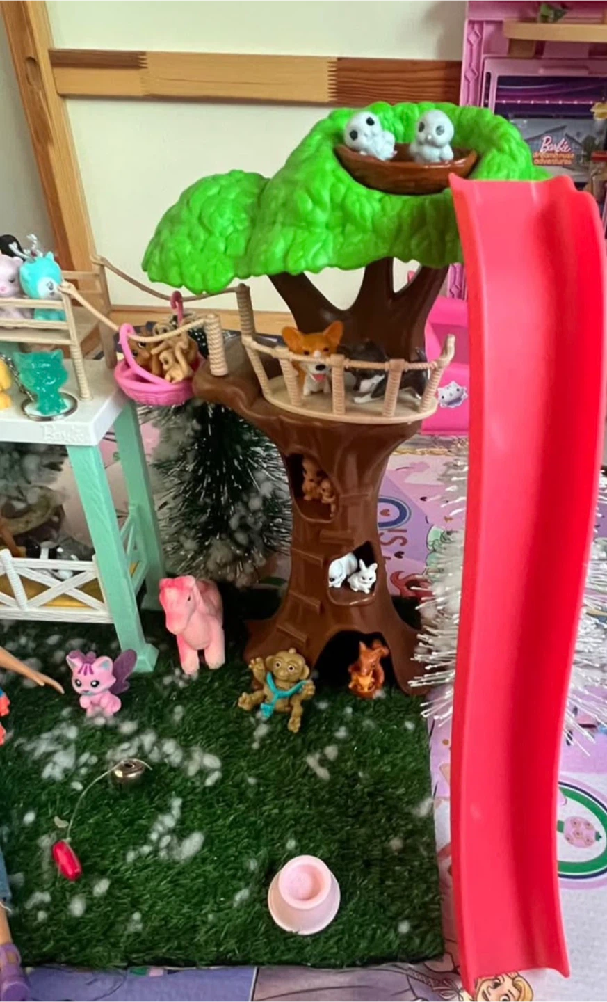 Barbie Pet Vet Playset Treehouse & Clinic - photo 3