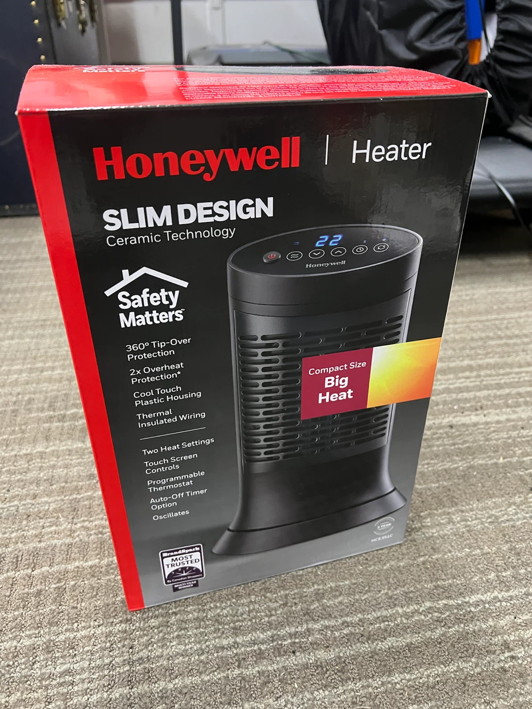 Honeywell Slim Design Ceramic Heater