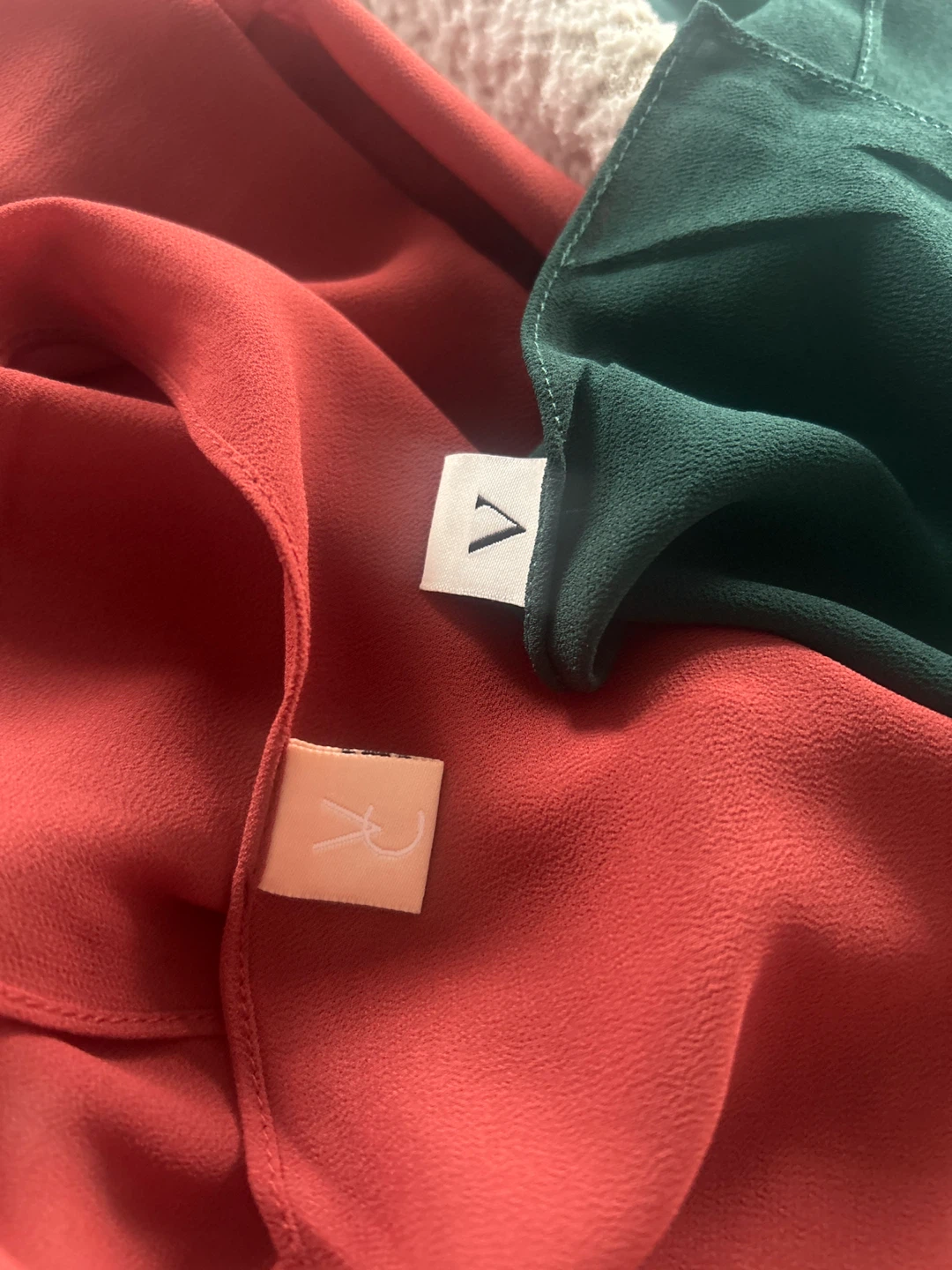 Veiled hijabs - Terracotta and Jade - photo 2