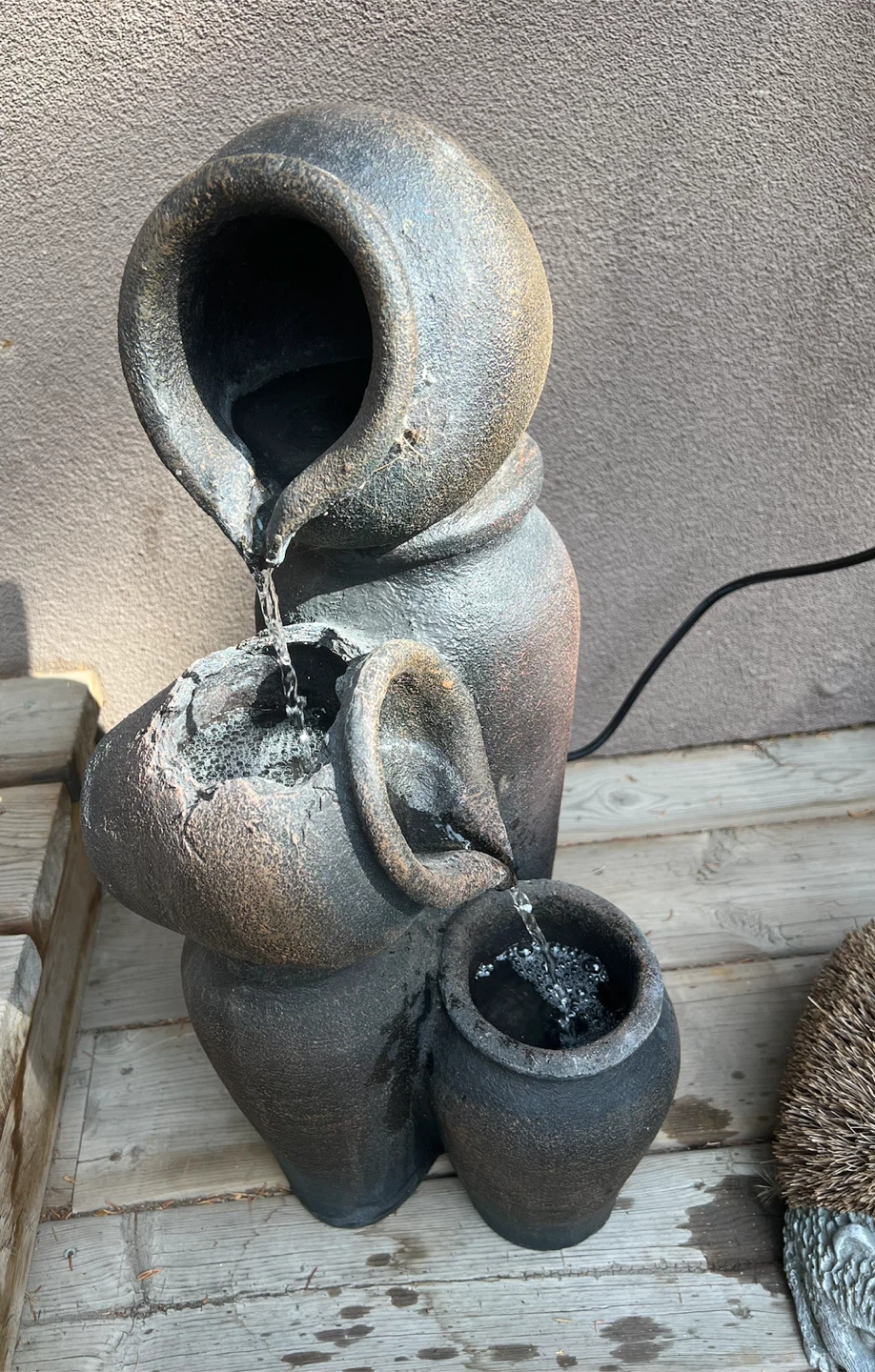 Three-Tier Cascading Pot Water Fountain - photo 2