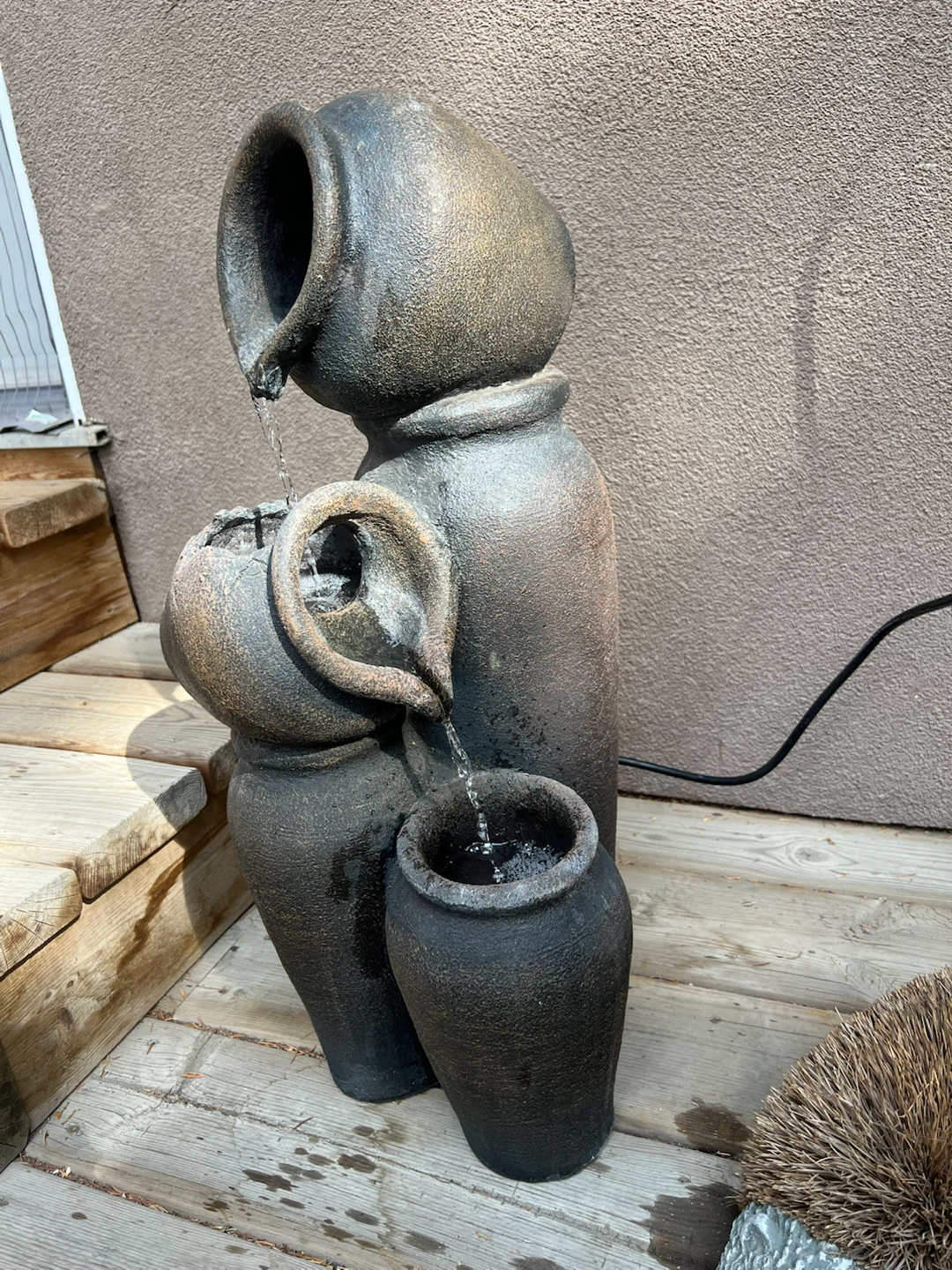 Three-Tier Cascading Pot Water Fountain - photo 4