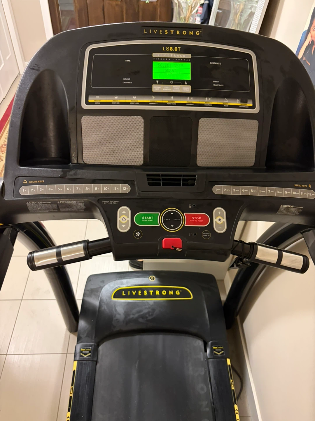 Live strong Treadmill - photo 3