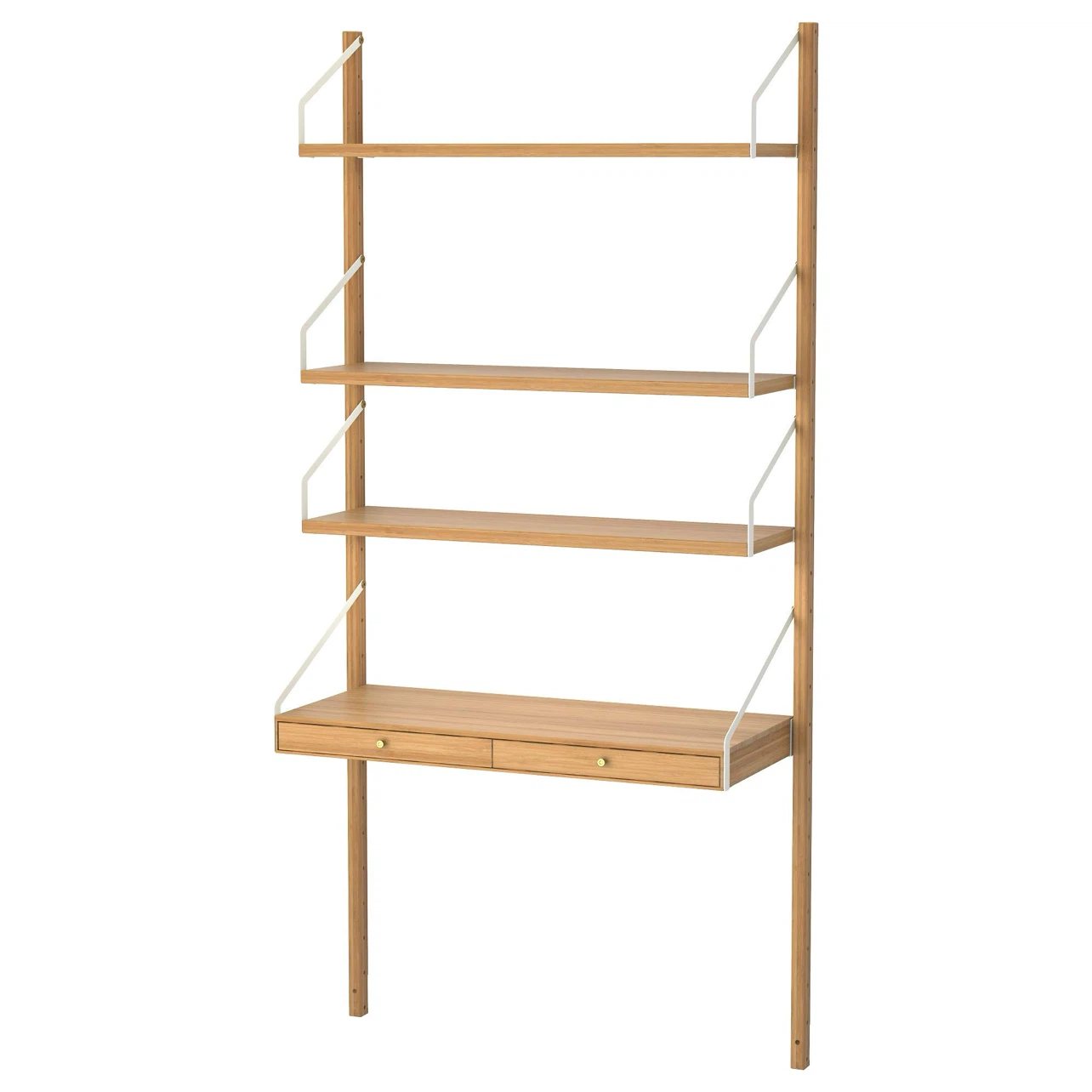 IKEA SVÄLNAS Wall Shelf with Desk