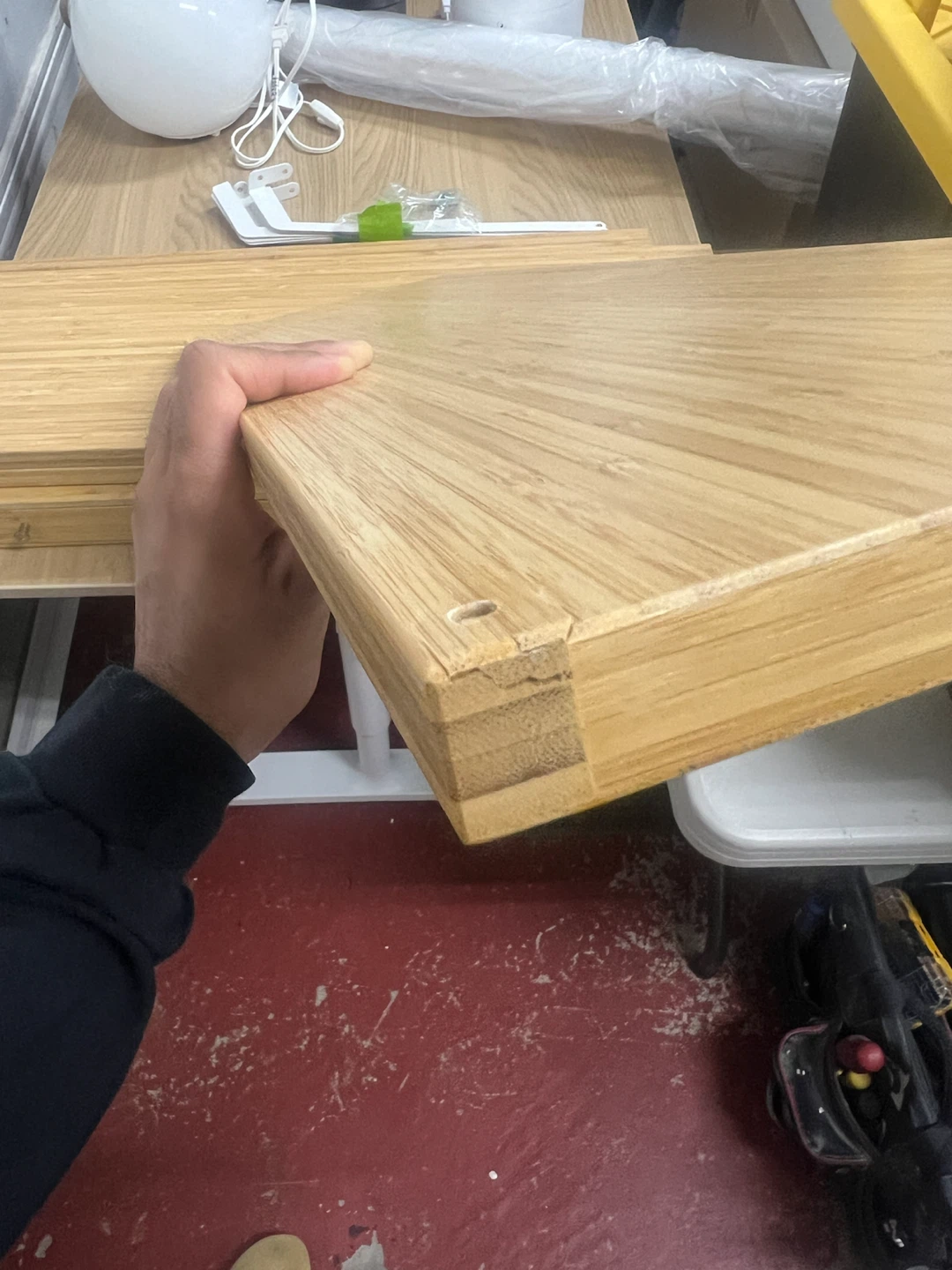 IKEA SVÄLNAS Wall Shelf with Desk - photo 5