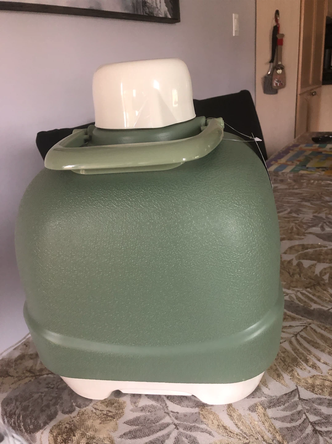 Green 10L Water Cooler Jug