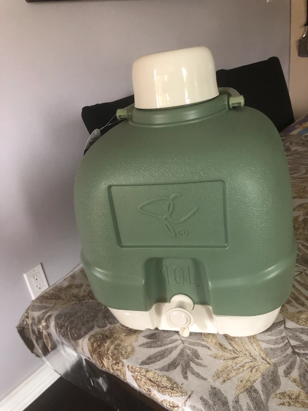 Green 10L Water Cooler Jug - photo 2