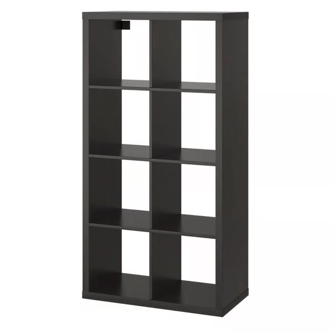 Dark Brown 8-Cube Storage Shelf