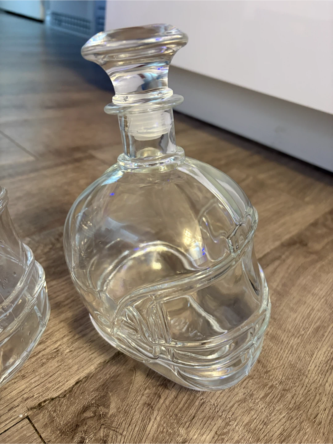 Glass Football Helmet Decanters 750ml $10 each firm - photo 2