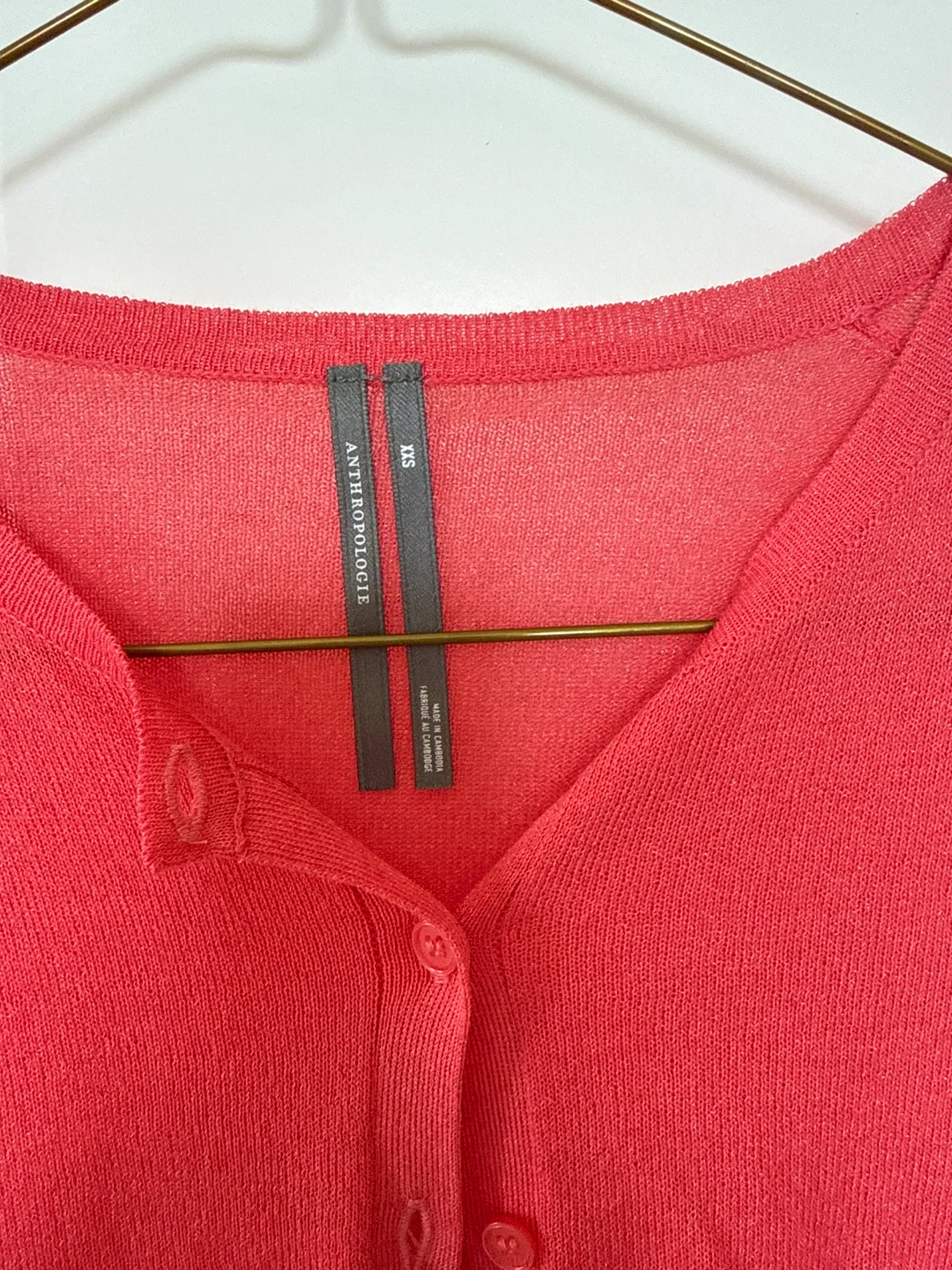 Anthropologie Pink Cardigan - photo 3