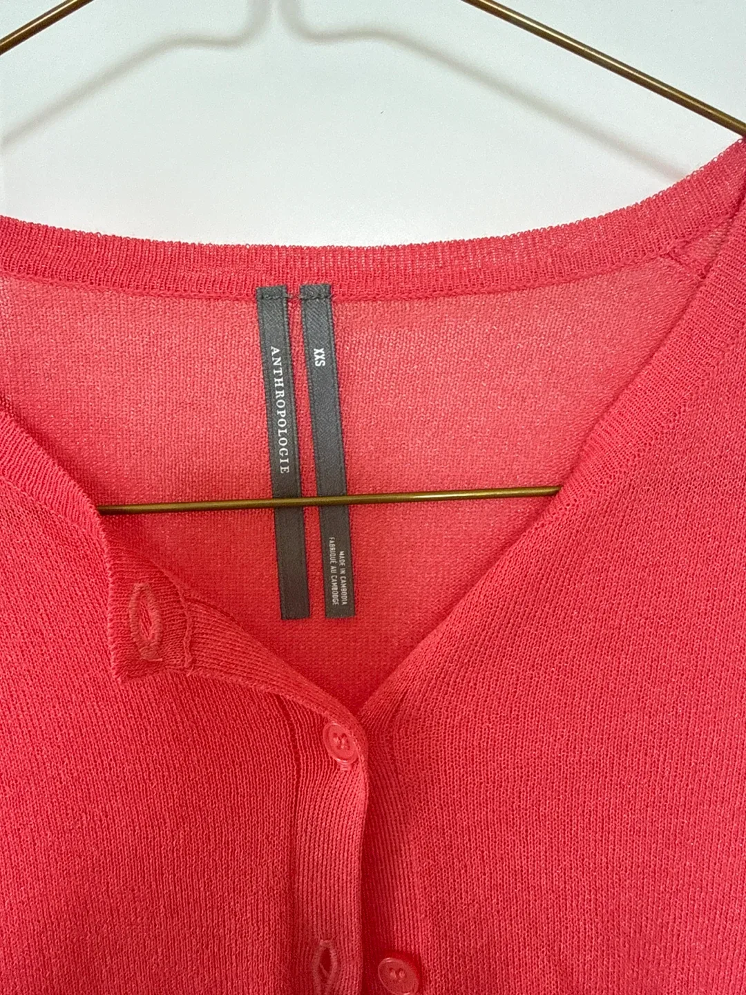 Anthropologie Pink Cardigan - photo 3