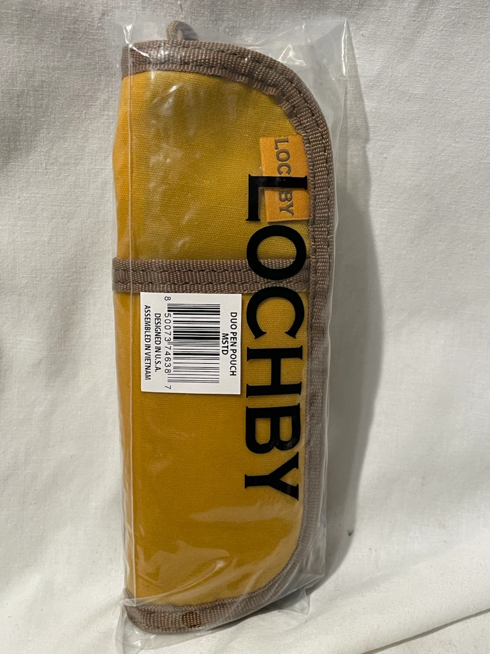 Lochby Duo Pen Pouch, New, Mustard - photo 4
