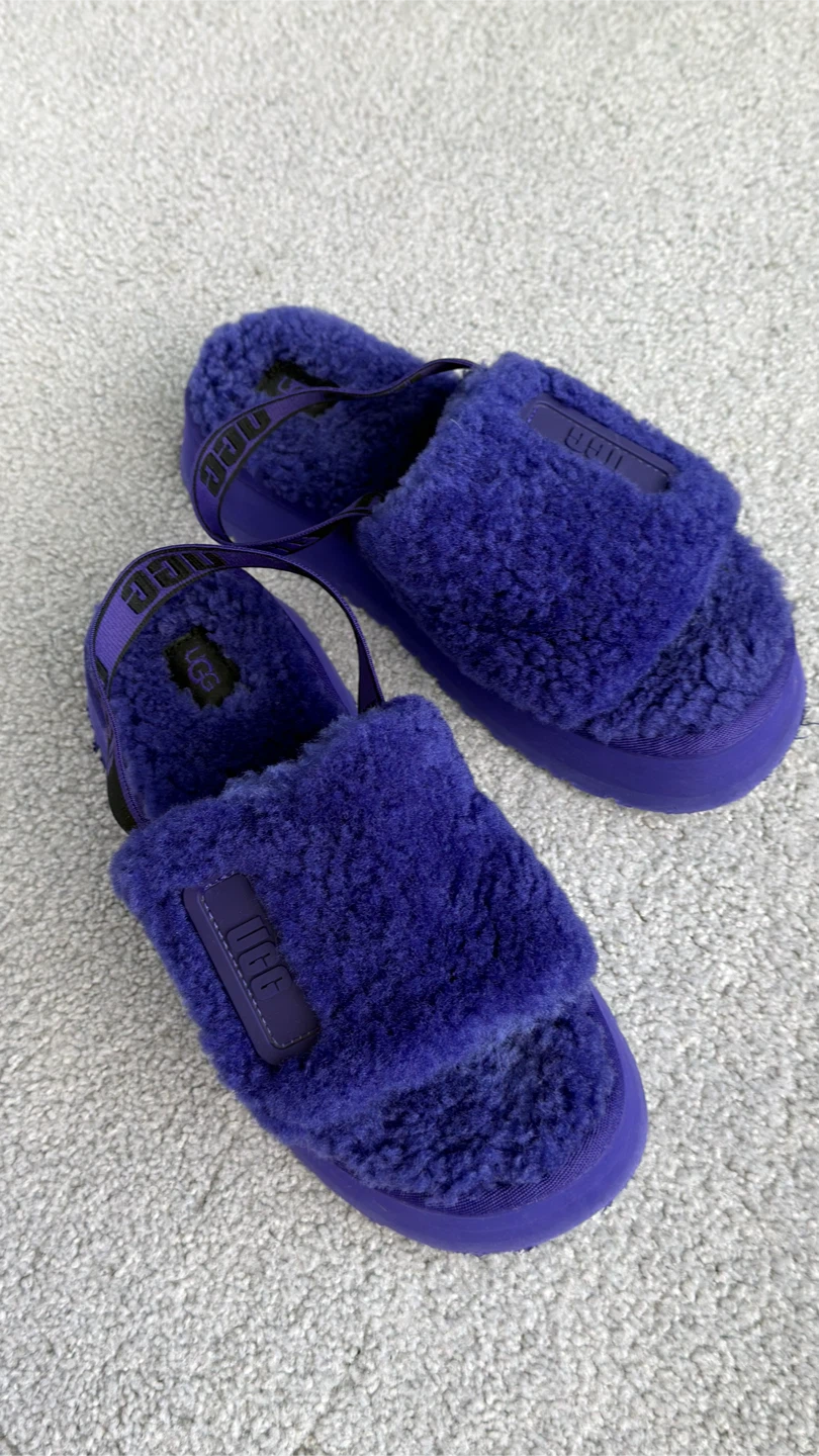 Purple UGG Slide Slippers size 8
