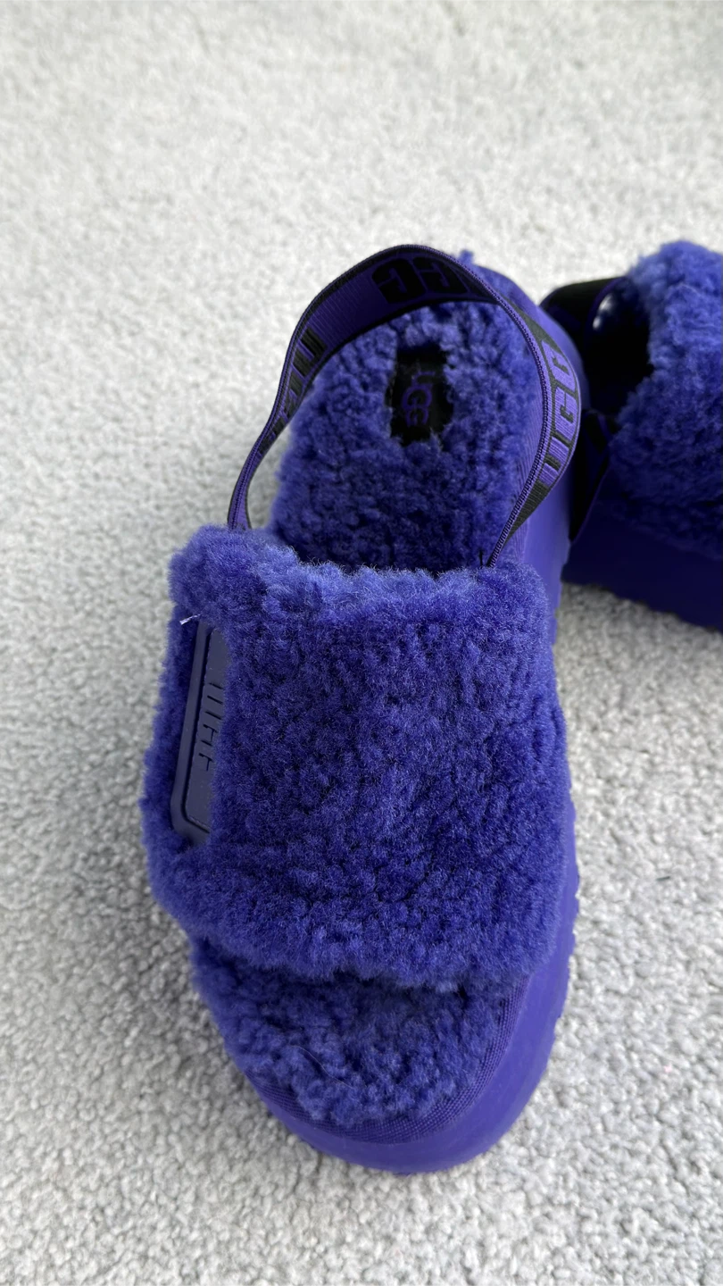Purple UGG Slide Slippers size 8 - photo 2
