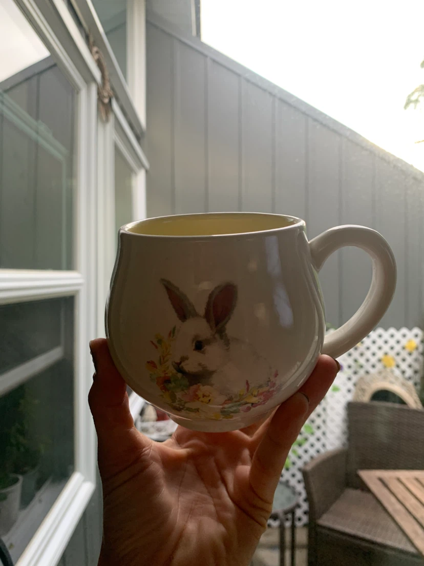 Bubbly White Bunny Mug - photo 4