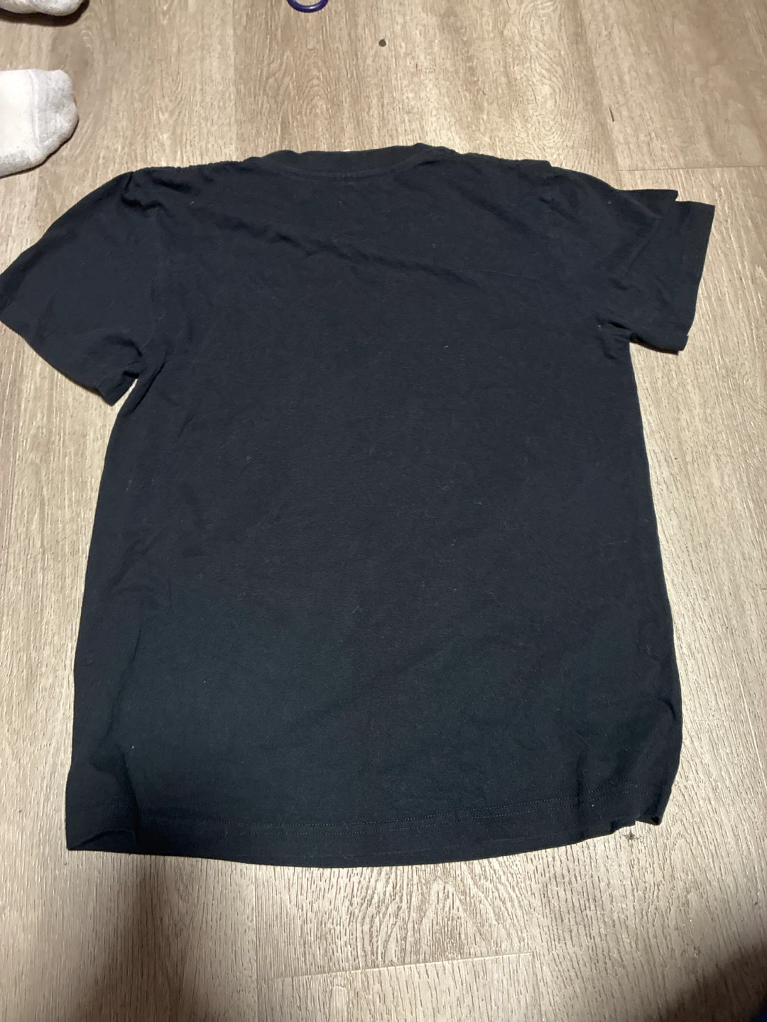 Black Graphic T-Shirt - Size S - photo 3