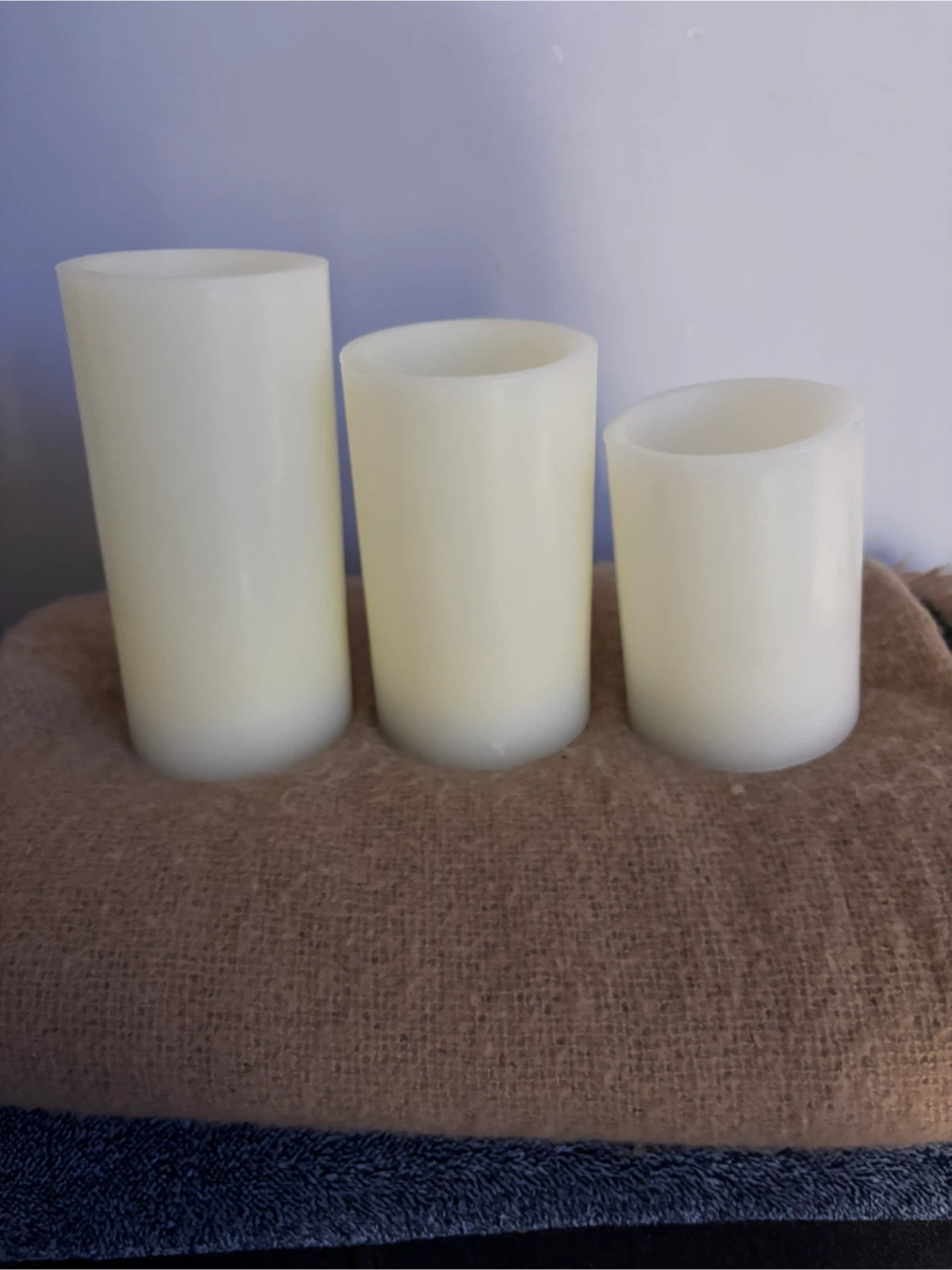 LED Candles Set of 3