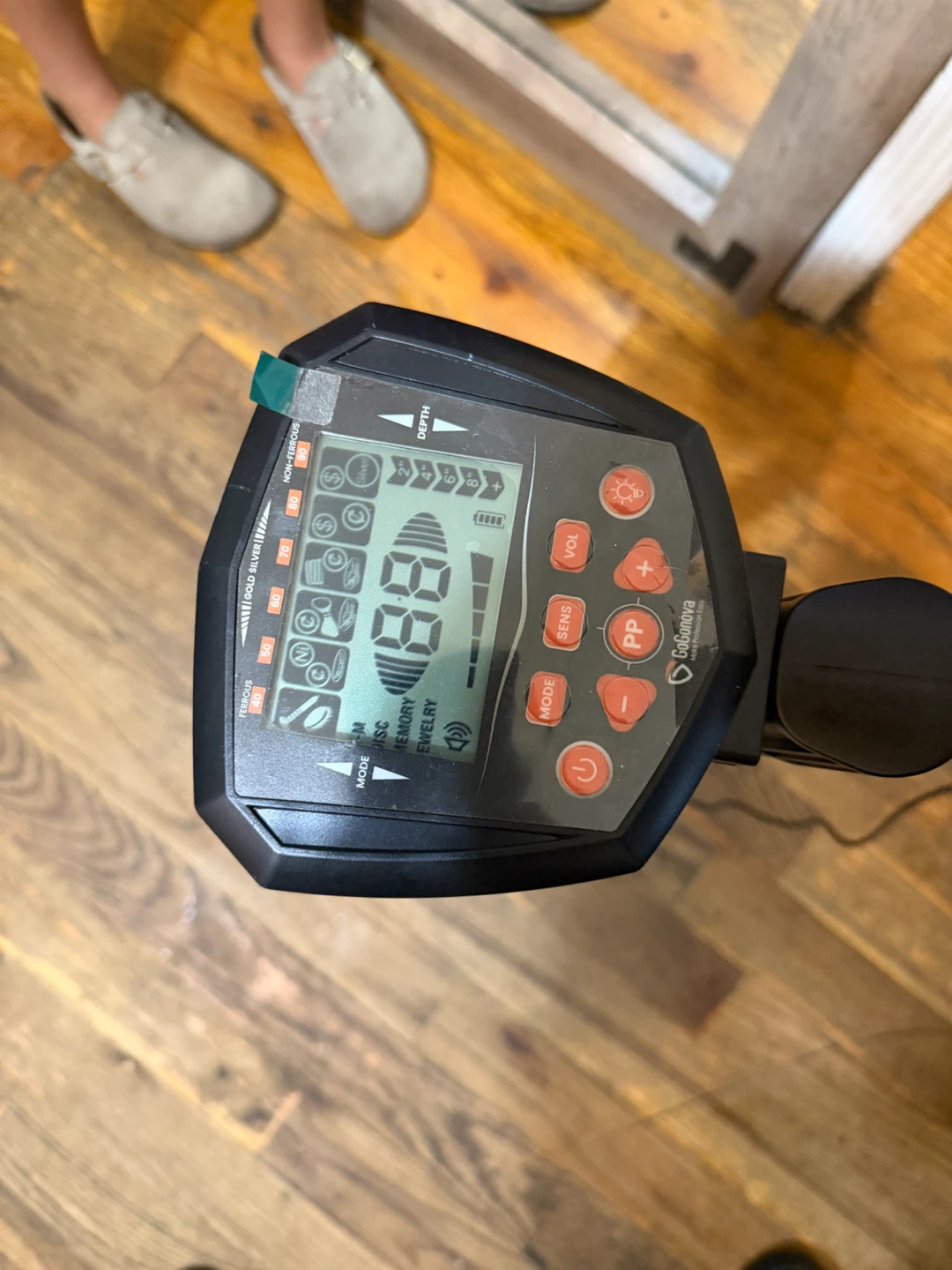 Gogonova Professional Metal Detector with Headphones - photo 3