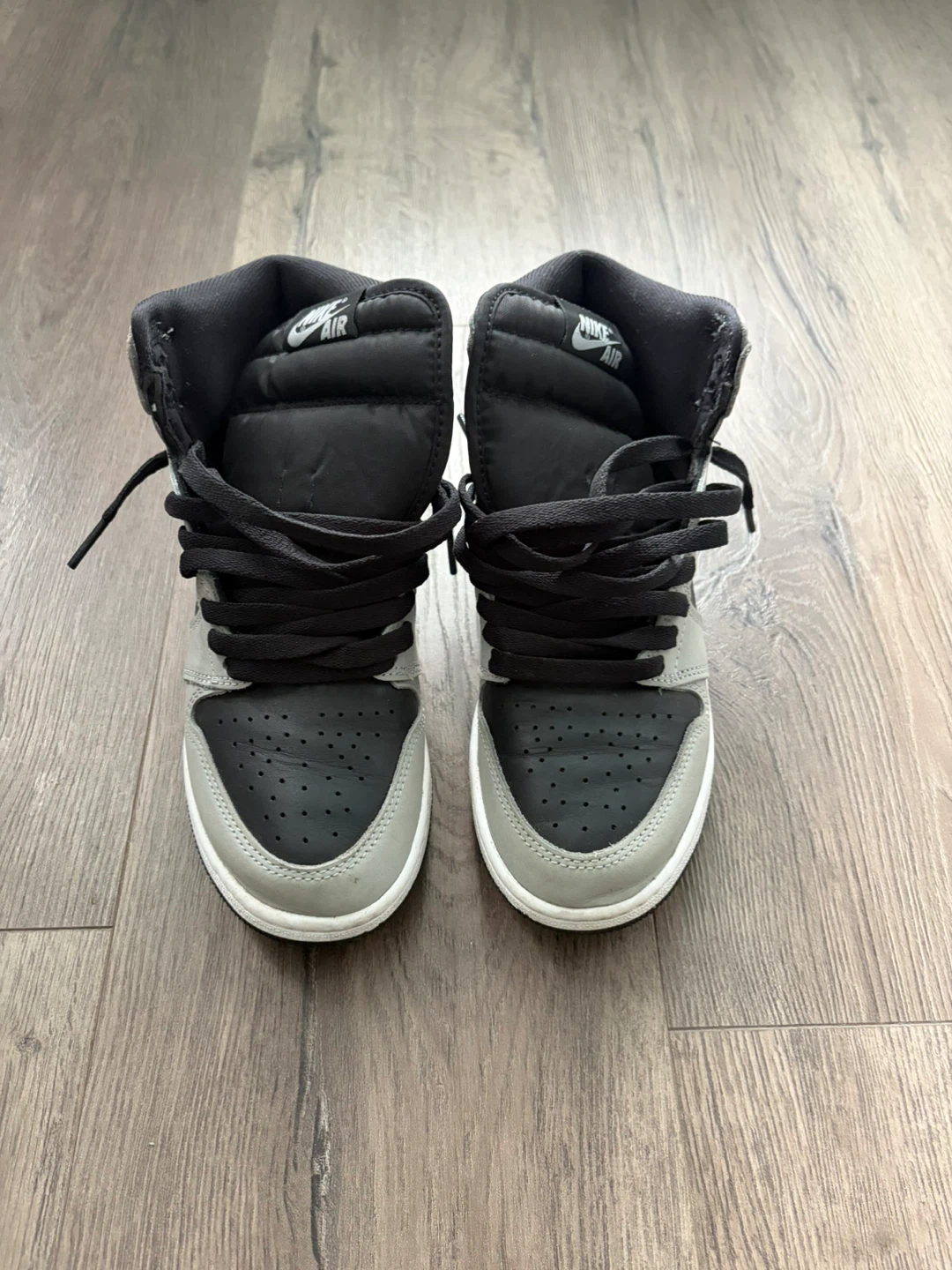Air Jordan 1 High OG Chaussures Gris Noir Taille 10