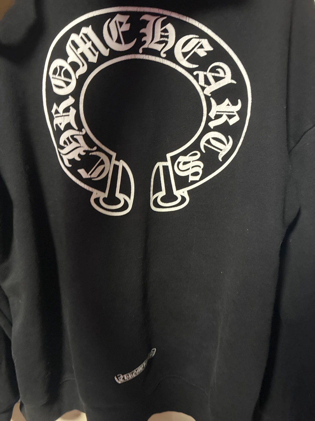 Chrome Hearts Black Zip-Up Hoodie - photo 2
