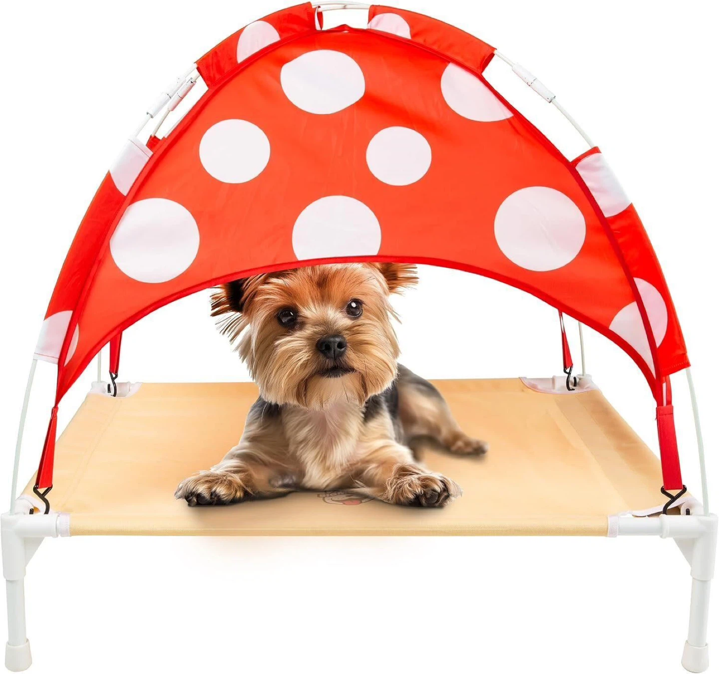 BigMouth Mushroom Elevated Canopy Dog Bed - New