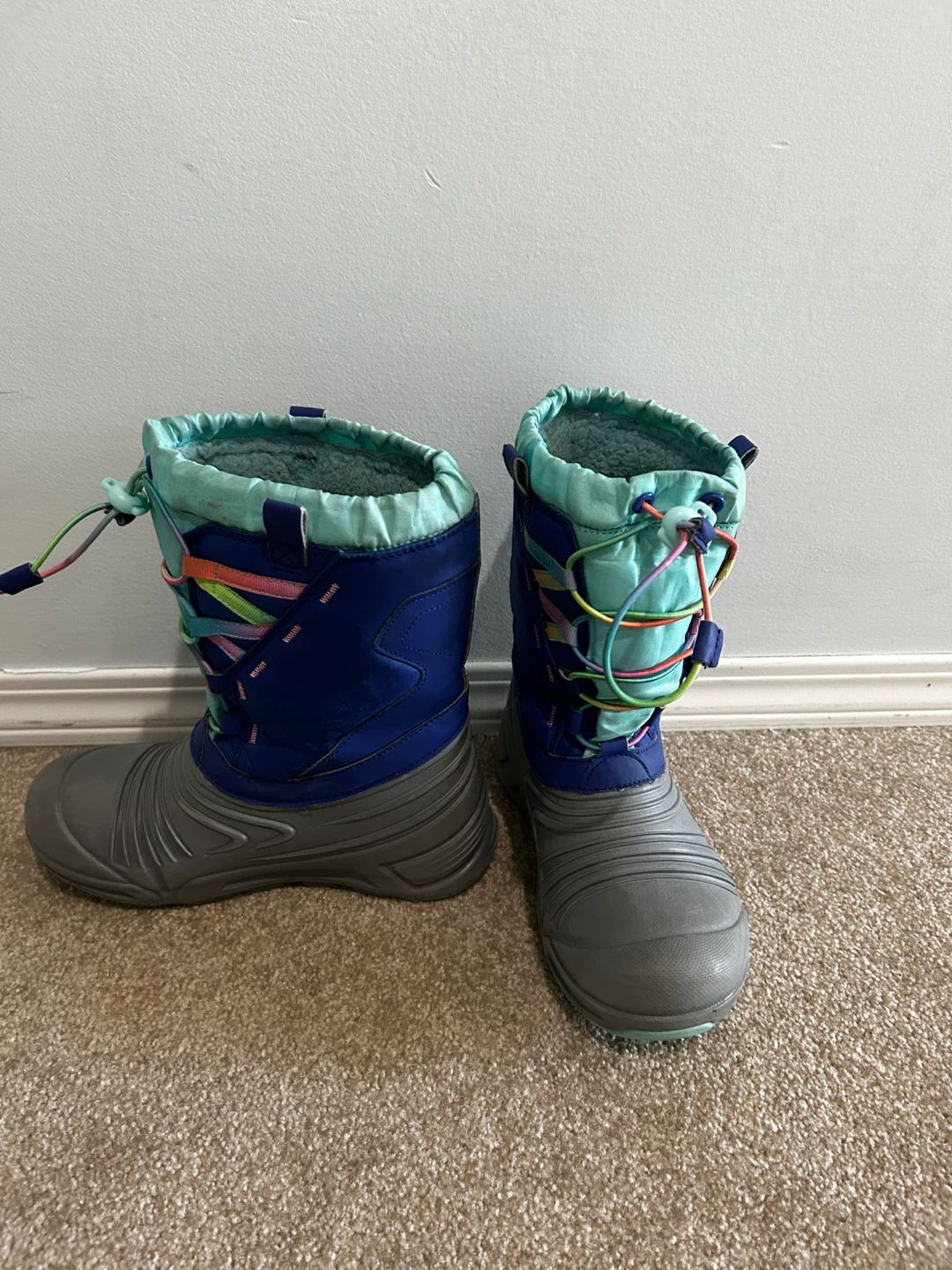 Kids Merrell Snow Boots Size 3 - photo 3