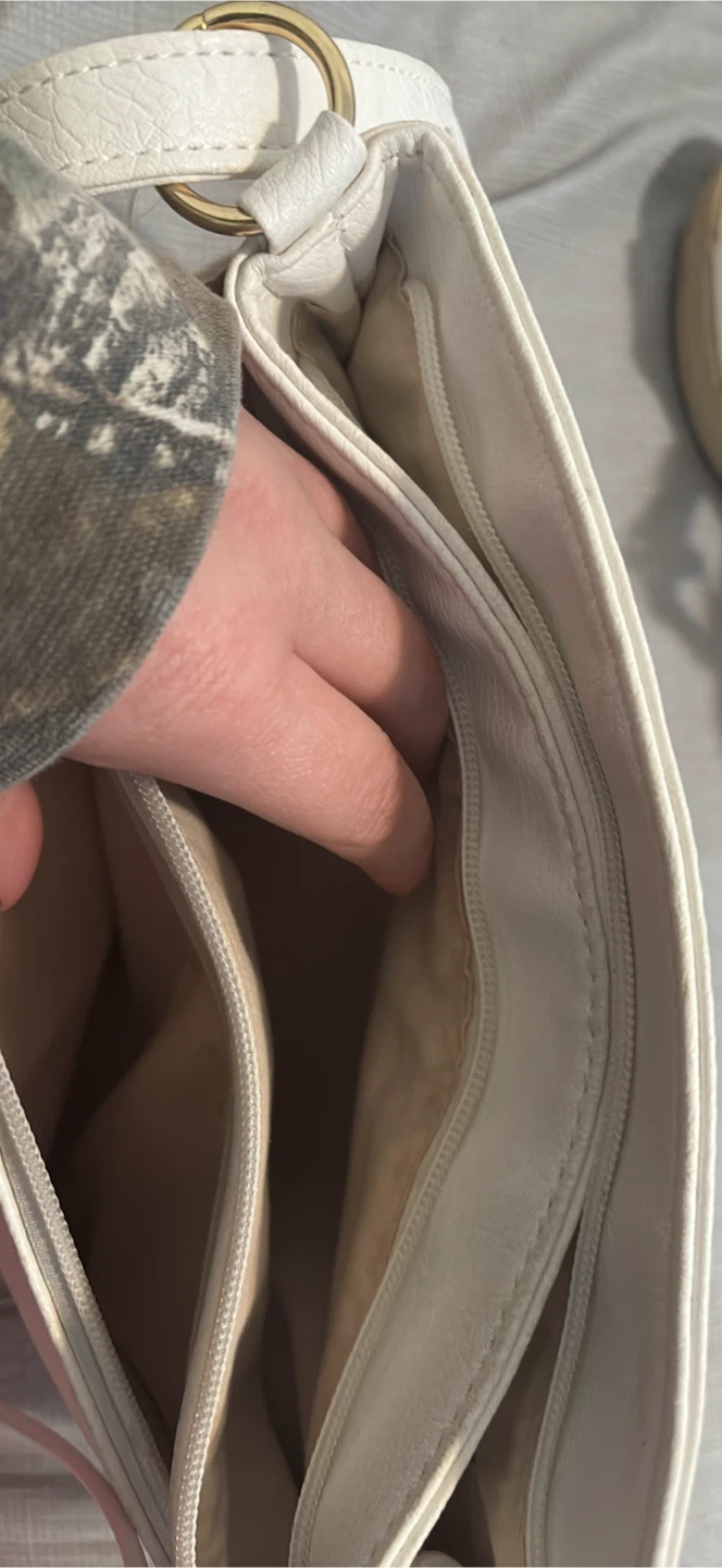 White shoulder bag - photo 3