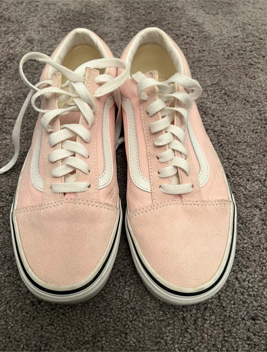 Pink Vans Old Skool low top sneakers