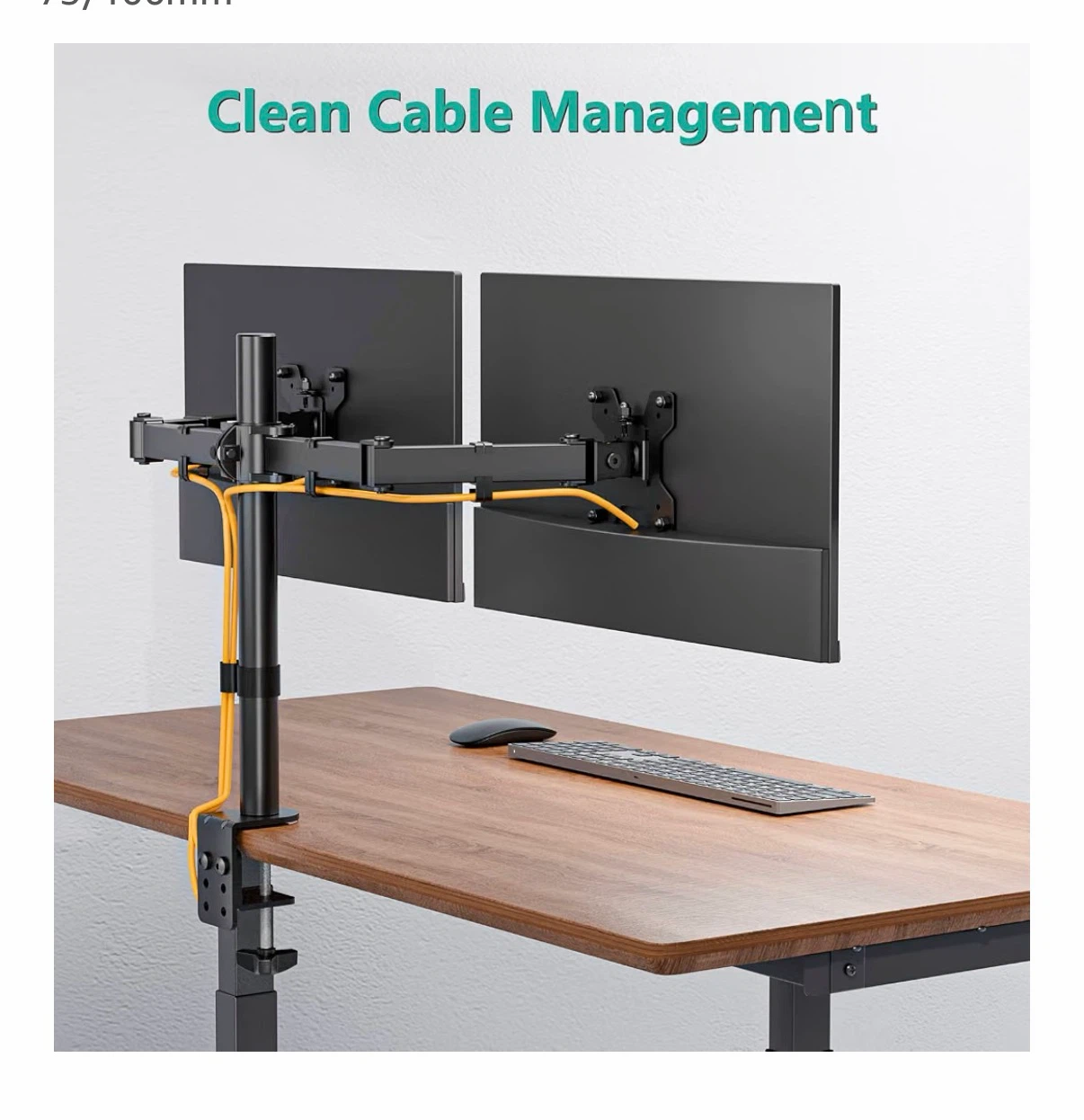 Dual Monitor Desk Mount Stand - photo 3