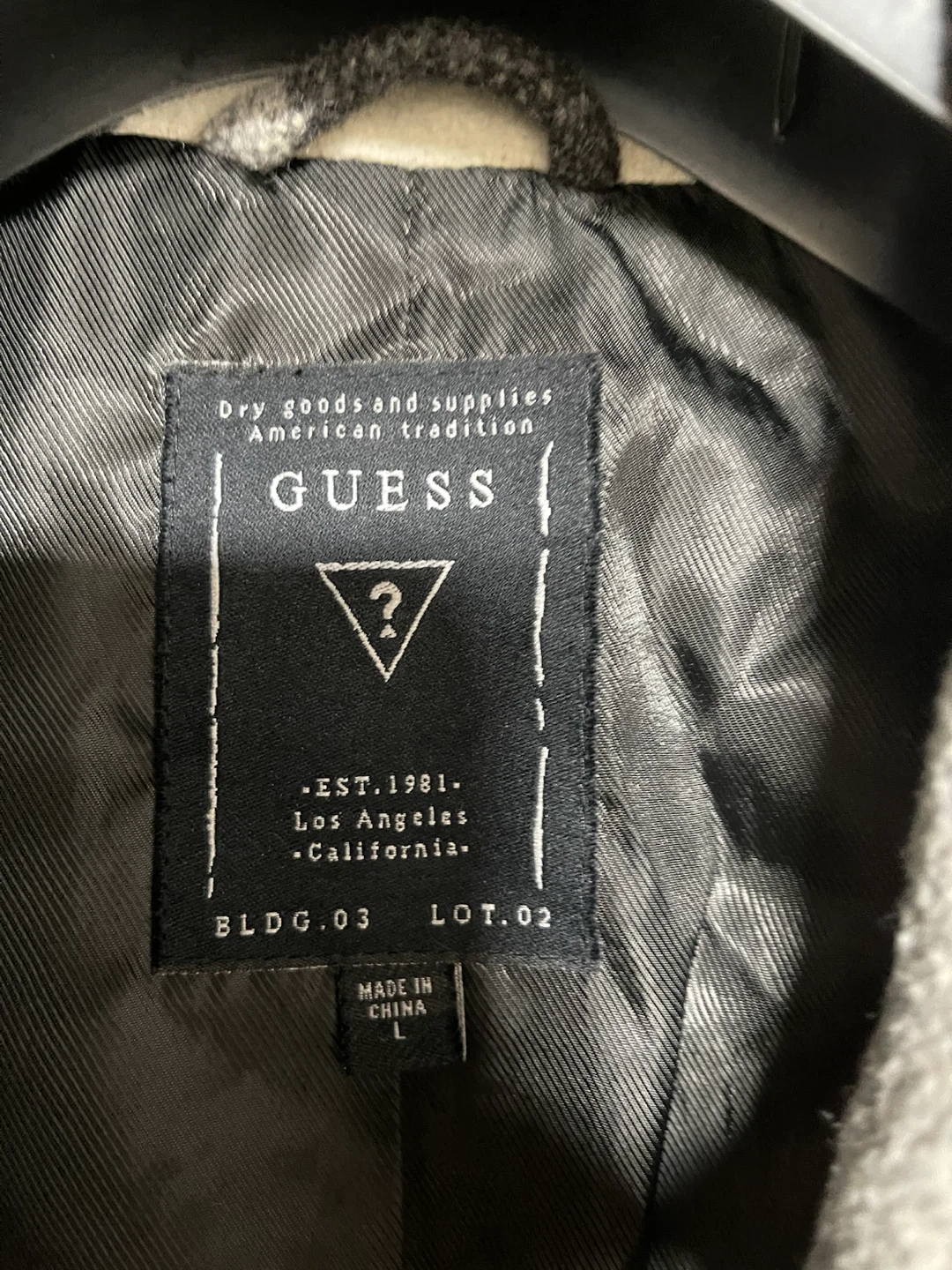Guess Men's Plaid Wool Blend Coat - photo 2