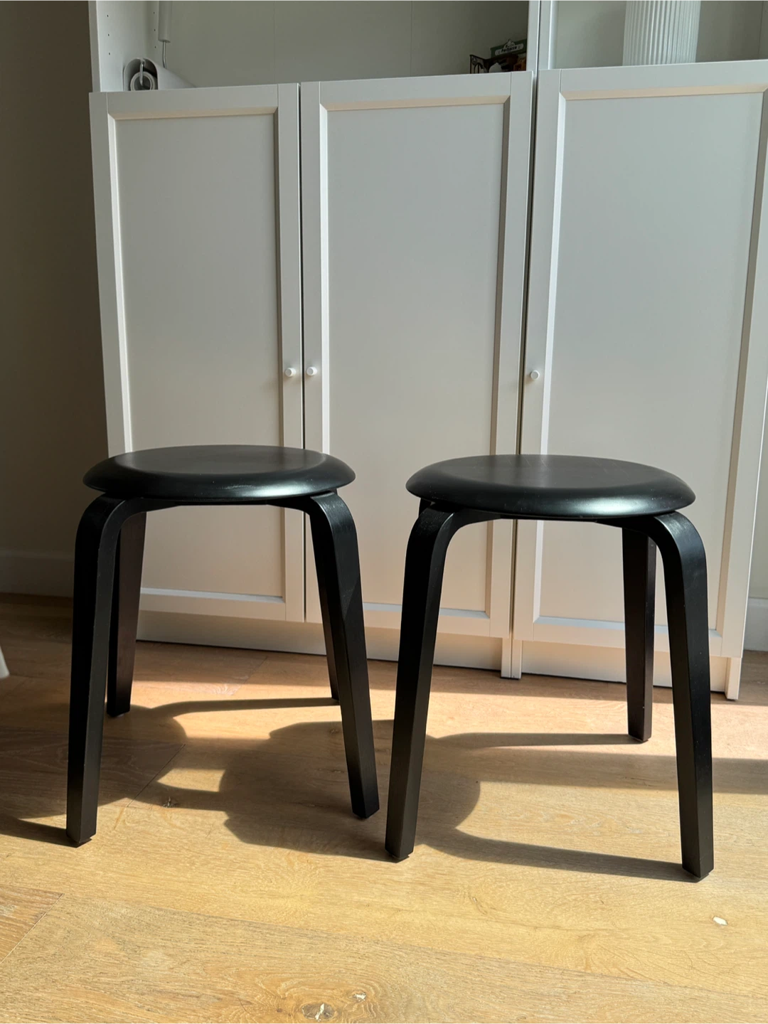 Safavieh Black Stools (Set of 2)