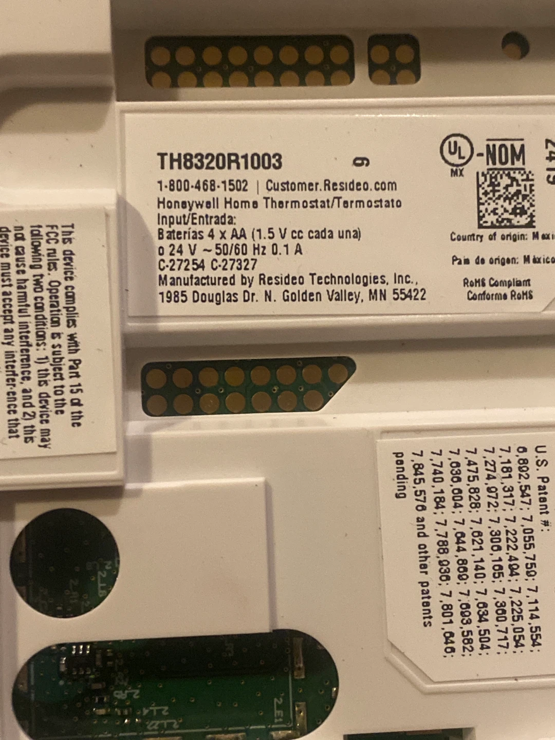 Honeywell Home TH8320R1003 Thermostat