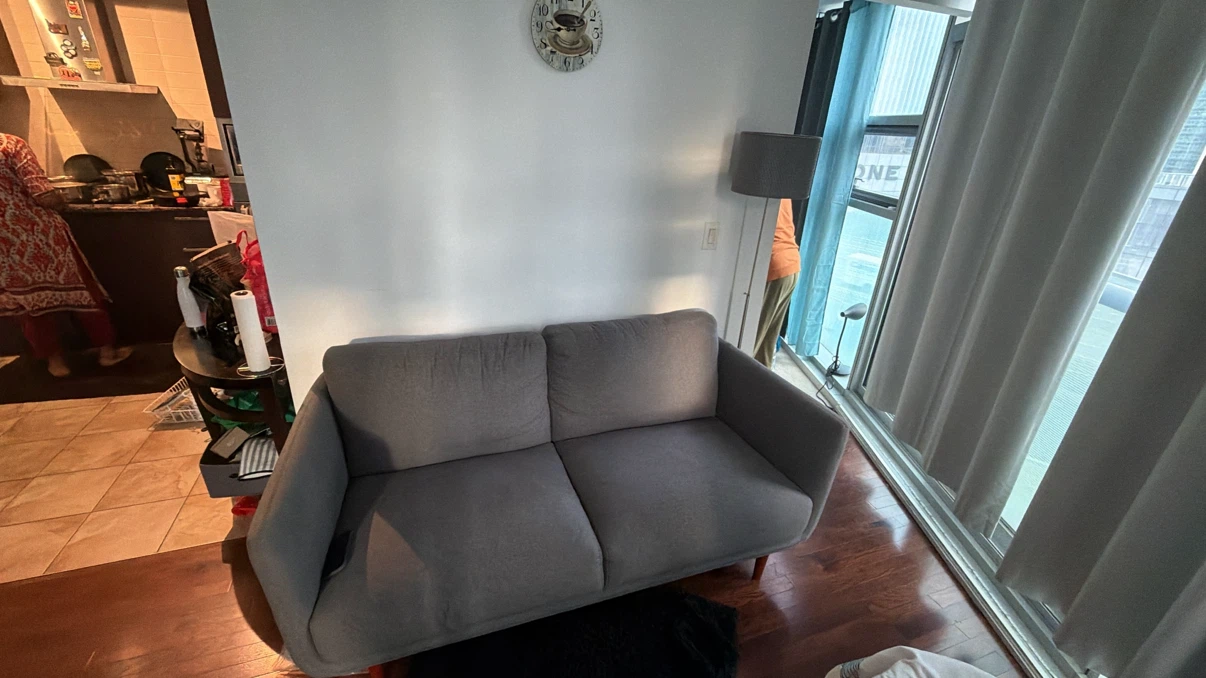 IKEA ÄPPLARYD Sofa, Lejde grey/black - photo 2