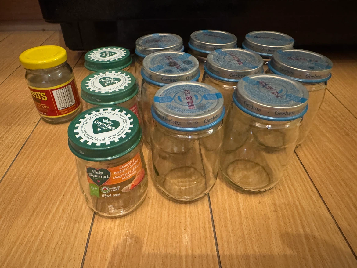 Glass Jars with Lids (11 total) - photo 2