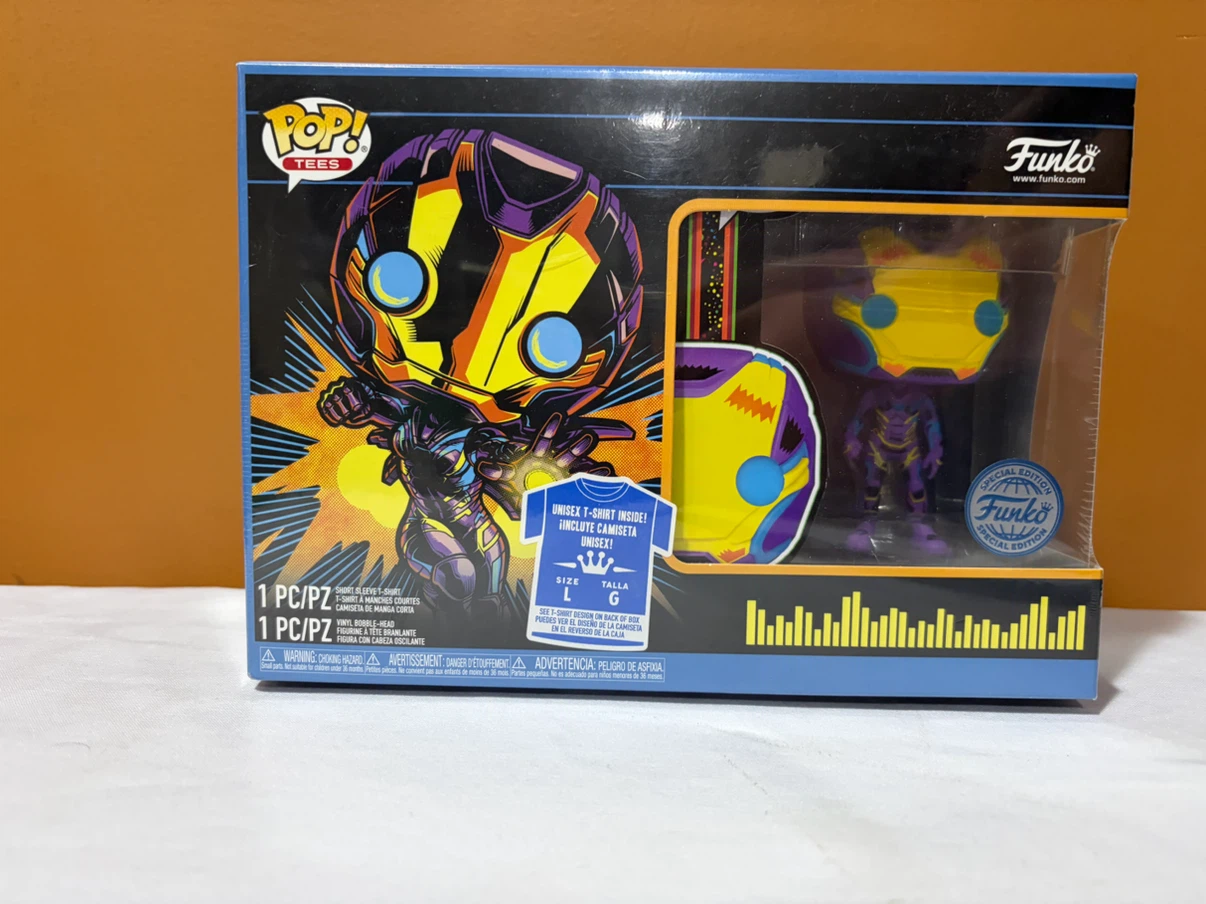 Rescue (Blacklight) Funko Pop! T-Shirt Bundle - Special Edition