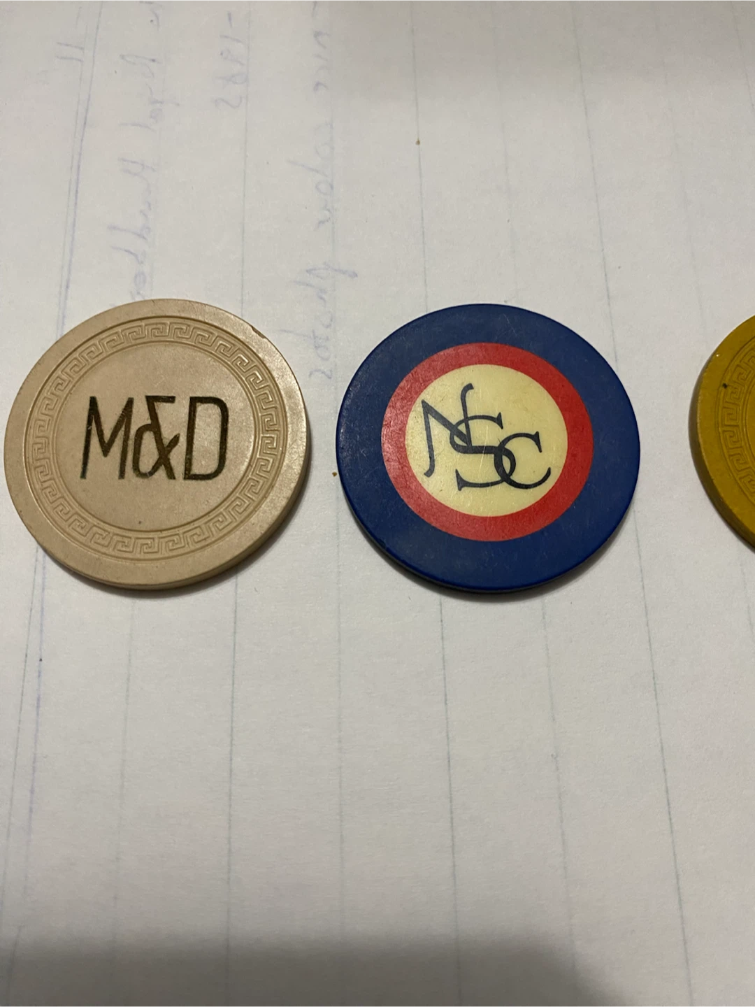 Antique Clay Poker Chips - photo 2
