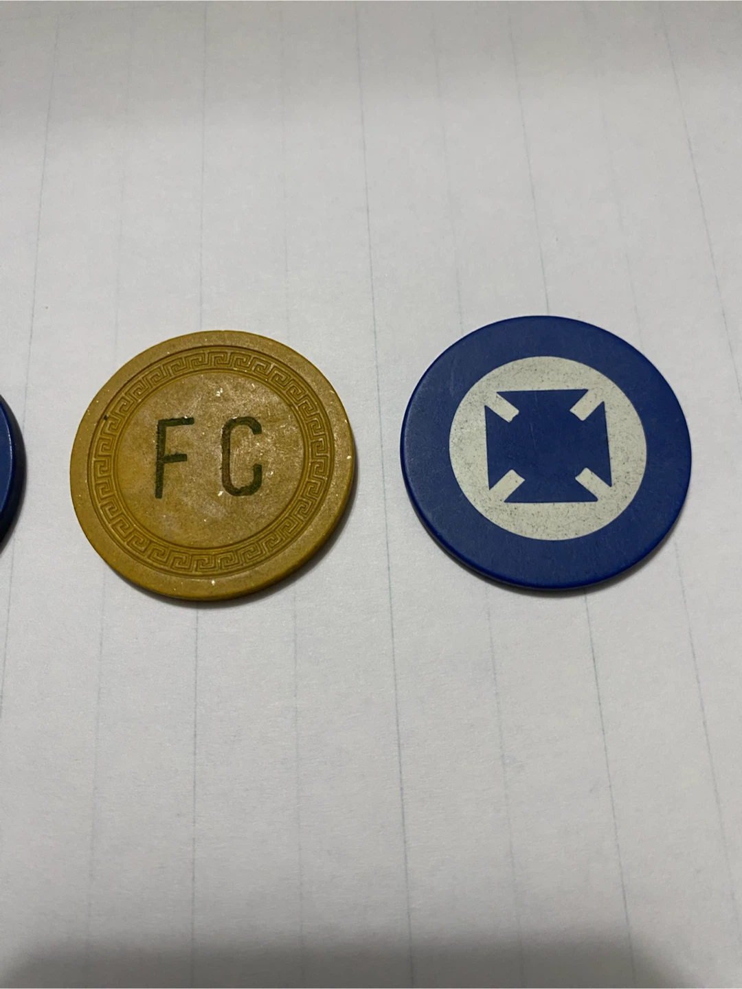 Antique Clay Poker Chips - photo 3