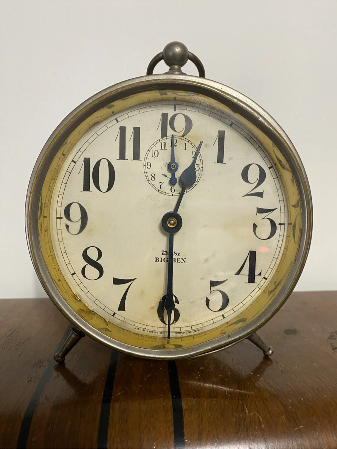 Antique Westclox Big Ben Alarm Clock